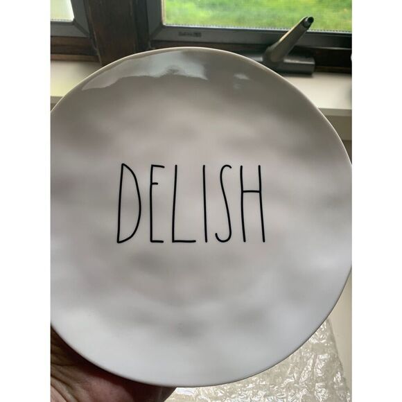 Du genta 8" Dessert Salad Plate "Delish"Plate - Picture 1 of 1